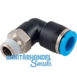 Pneumatik Winkeleinschraubanschluss, Durchmesser DM 8 mm, 1/8"