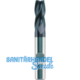 MAYKESTAG Schaftfr�ser HSS-ECo8 ALUNIT 8,0 mm DIN 844 K kurz zentrumschneidend