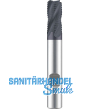 MAYKESTAG VHM-Schruppfr�ser 30� ALUNIT 5,0 mm DIN 6527 L lang