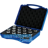 EROGLU Spannzangensatz im Koffer (18 ST) 470 E ER 32 (3-20)