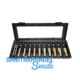ALFRA Metallkernbohrer-Set HSS -Co ECO 10-teilig Schnitttiefe 30 mm