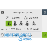 ALZMETALL Technologierechner im Display