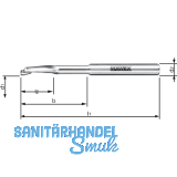 MAWEX Bohrnutenfr�ser HSS 10X14/65X85 mm einschneidig spiralig hinterschliffen