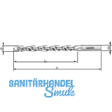 MAWEX Fr�sbohrer HSS 10X72X126 mm f�r Kopierfr�smaschinen