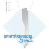 LVD Standard-Oberwerkzeug LVD-Classic-Aufnahme E10 gekr. L=550 78� 400kN 12tlg.