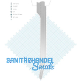 LVD Standard-Oberwerkzeug WILA-Aufnahme J15W spitz L=550 26� 600kN 12-teilig