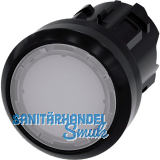 SIEMENS Leuchdrucktaster, wei� - 3SU1001-0AB60-0AA0