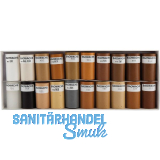 BAO Weichwachs wei�-schwarz - 20 Halbstangen