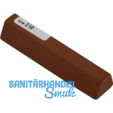 BAO Hartwachsstange - einzeln, Eiche dunkel / 210