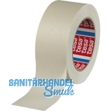 TESA Flachkreppklebeband 4316 beige, 50 mm x 50 Meter, bis 100 �C