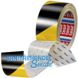 TESA Anti-Scratch PET Bodenmarkierung, schwarz/gelb