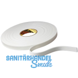 3M doppelseitiges Klebeband VHB 4959 F, 3mm x 25mm x 16,5m, wei�