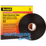 3M Scotch 22 Isolierband 0,25mmx38mmx33m schwarz