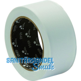 SCHULLER Bauklebeband MASK Q PVC UV-best�ndig und quergerillt, 50 mm x 33 m wei�