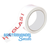 Klebeband "VORSICHT GLAS" 50 mm/66 m