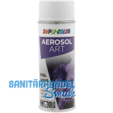 Dupli-Color Lackspray Aerosol Art 400ml verkehrswei� seidenmatt / RAL 9016
