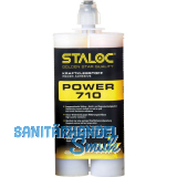 STALOC 2K Klebstoff Power 710 400ml milchig wei� + Mischer