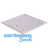 Schachtabdeckung verzinkt 500/500 mm