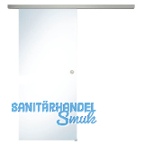 SOLIDO Glasschiebet�r Set Reflo, Beschl�ge/Muschelgriff silber, 820x2100