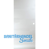 SOLIDO Glasschiebet�r Liga 4 Satiniert, mit Muschelgriff Bohrung 920x2100