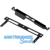 SOLIDO Donau Schlie�blech lang, schwarz / matt