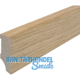 ADMONTER Sockelleiste Eiche wei� ge�lt, 16/40