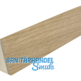 ADMONTER Sockelleiste Eiche Wei� ge�lt, 15/35