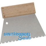 HARO Spezialzahnspachtel "D", 4,0 mm