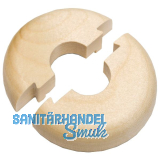 HARO Heizk�rperrosette Massivholz Ahorn farblos lackiert 22/50 mm 1/2�