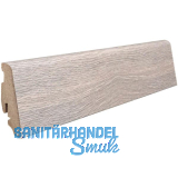 HARO Laminat Sockelleiste Eiche Contura steingrau, 19/58