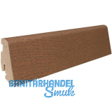 HARO Massiv-Sockelleiste furniert Bernsteineiche ge�lt, 19x58