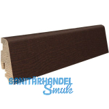 HARO Massiv-Sockelleiste furniert Thermoesche Mezzo ge�lt, 19x58