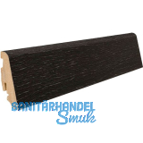 HARO Massiv-Sockelleiste furniert Achateiche strukturiert ge�lt, 19x58