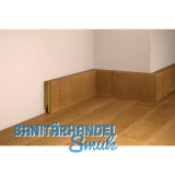 TILO Sockelleiste Eiche Alpin Caramel, massiv, versiegelt, geb�rstet 17/50