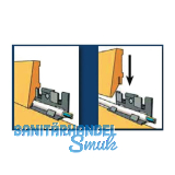 Clip Box f�r Vinyl Sockelleiste