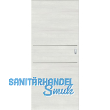 SOLIDO Donau Schiebet�re CPL Authentic Grigio quer, 2 Lisenen, 920x2070 mm