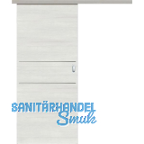 SOLIDO Donau Schiebet�re Set CPL Authentic Grigio quer, 2 Lisenen, 720x2070