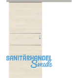 SOLIDO Donau Schiebet�re Set CPL Authentic Perl quer, 2 Lisenen, 1020x2070