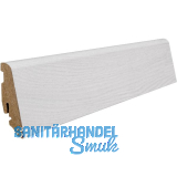 HARO Laminat Sockelleiste Eiche Emilia wei�, 19/58