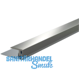 K�GELE T-FLEX Abschlussprofil edelstahloptik 7 - 13 mm, 1000 mm