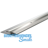 K�GELE Mini Flex �bergangsprofil Edelstahloptik 3,9 - 7,6 mm, 1000 mm