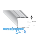 K�GELE Treppenwinkel Alu silber eloxiert, selbstklebend, 25/20/1000 mm