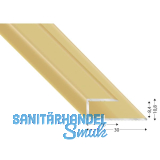 K�GELE Gleitabschlussprofil U Alu sand eloxiert 8/1000 mm