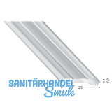 K�GELE Abdeckprofil Alu silber eloxiert 25/1000 mm