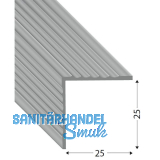 Mauerkantenprofil PVC wei�, 25 x 25 mm, 1500 mm