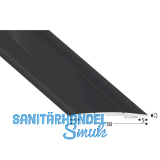K�GELE Abdeckprofil Alu schwarz, selbstklebend, Breite 38 mm, 1000 mm