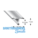 K�GELE T-Profil Alu silber eloxiert 14/7/2700 mm