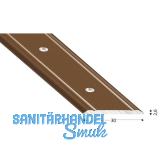 K�GELE Abdeckprofil Alu bronze eloxiert 30/1000 mm