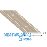 K�GELE Abdeckprofil Alu Edelstahloptik 30/1000 mm