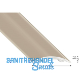 K�GELE Abdeckprofil Alu Edelstahloptik, selbstklebend, Breite 30mm, 2700mm